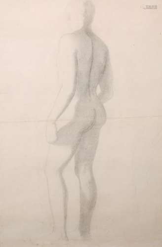 ATTRIBUTED TO PAUL SIGNAC (1863-1935), FIGURAL STUDY,