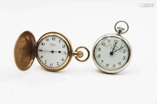 TWO POCKET WATCHES - DUKE RAILWAY TIMEKEEPER AND