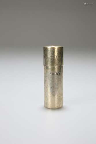 AN EDWARDIAN SILVER TOOTHPICK BOX, CHARLES ASPREY &