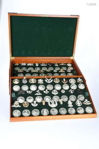 BIRMINGHAM MINT, GREAT BRITISH REGIMENTS, A SET OF