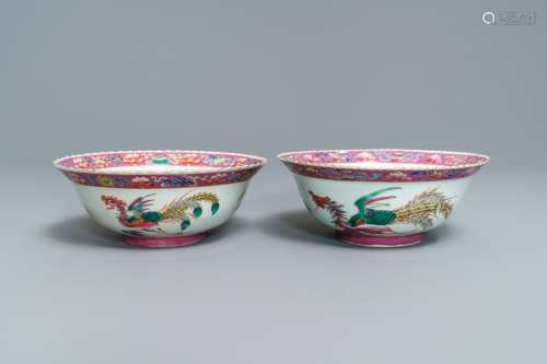 A pair of Chinese Straits or Peranakan market famille