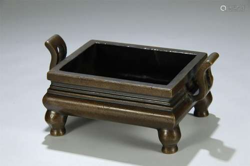 19/20THC BRONZE RECTANGLE BURNER