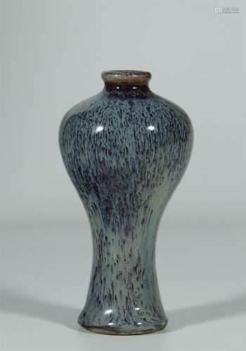 ANTIQUE JUN GLAZED MEIPING VASE