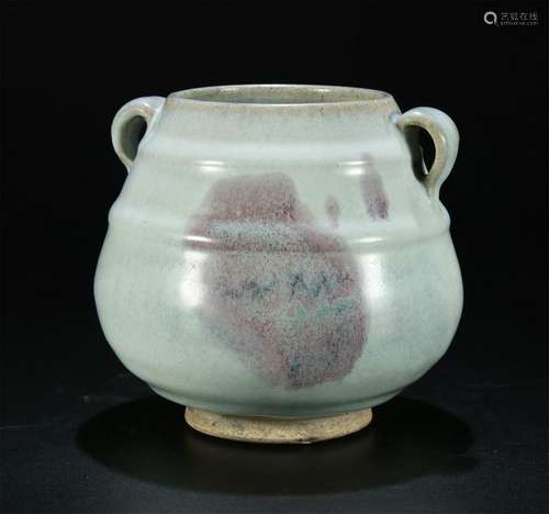 A OLD JUN GLAZED URN JAR