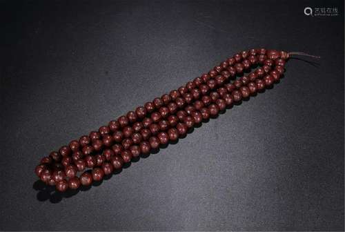 CHINESE PUTTI BEADS NECKLACE