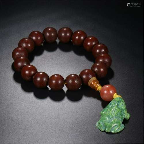 CHINESE PUTI SEED BEAD BUDDHIST BRACELET