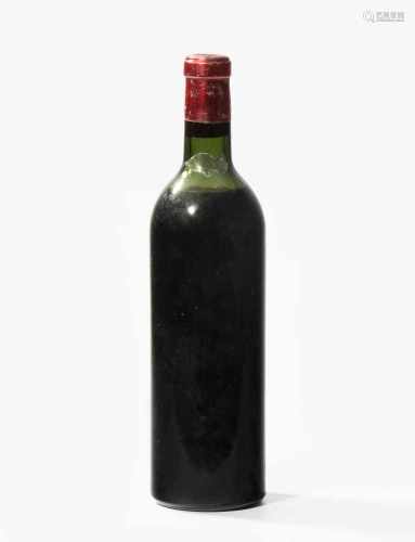 Chateau Cheval Blanc1er Grand Cru. St.Emilion. Wohl 1955, Etikette fehlt. 1 Flasche.