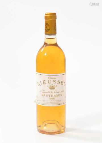 Chateau Rieussec1986. 1er Grand Cru. Sauternes. 1 Flasche.