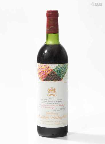 Chateau Mouton Rothschild1979. 1er Grand Cru. Pauillac. 1 Flasche.