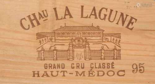 Chateau La Lagune1995. 3eme Grand Cru. Haut-Medoc. Orig. Holzkiste. 12 Flaschen.