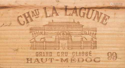 Chateau La Lagune1999. 3eme Grand Cru. Haut-Medoc. Orig. Holzkiste. 12 Flaschen.
