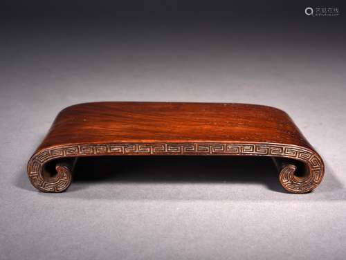 A HUANGHUALI STAND, 17TH CENTURY