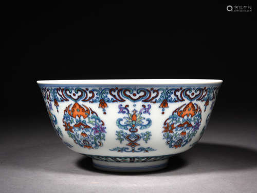 A DOUCAI BOWL, 18TH CENTURY