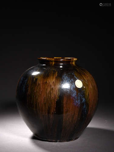 A FLAMBÉ-GLAZED JAR,18TH CENTURY