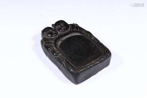 A CHINESE INKSTONE, QING DYNASTY