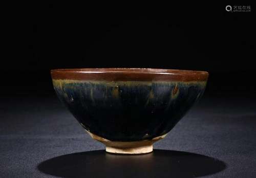 A CHINESE JIAN WARE TEA CUP, SONG DYNASTY