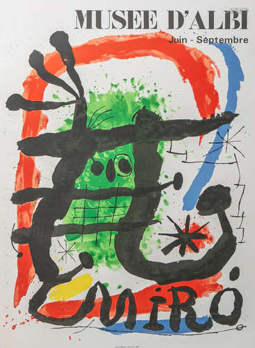 Expo 81, Musée D'Albi, Juin-Septembre (Plakat), Collectable Print by Joan Miró, AdrienMaeght