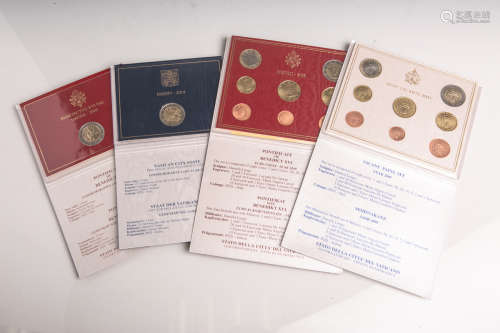 Konvolut von Gedenkmünzen (2005 - 2014), bestehend aus: 1x Münzsatz 