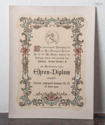 Ehren-Diplom 