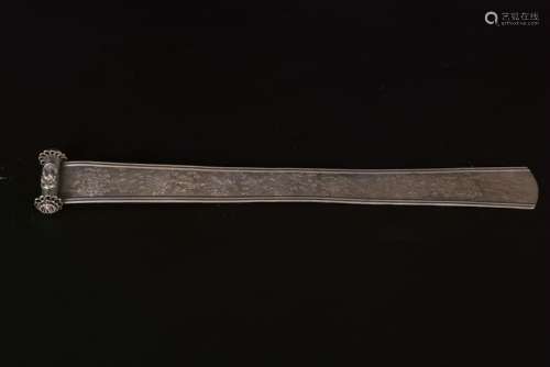 A CHINESE SILVER HAIRPIN,QING DYNASTY