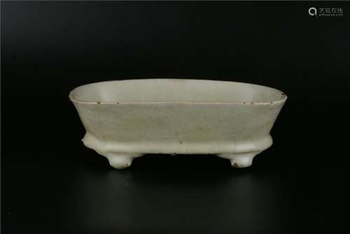 A CHINESE RU WARE CELADON BRUSH WASER, SONG DYNASTY