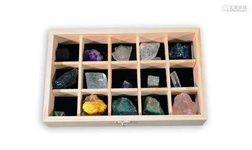 天然矿石标本十五种