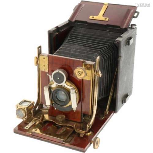 Een Emil Busch Rathenow - Detective camera.An Emil Busch Rathenow - Detective camera.