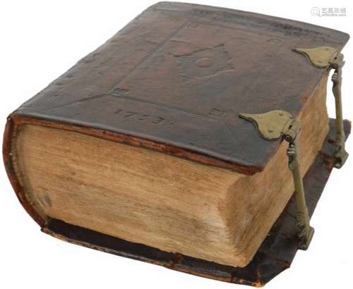 Een Dortse statenbijbel, Hendrick Jacob en Hendrick Keur 1738.A Dordrecht States Bible, Hendrick