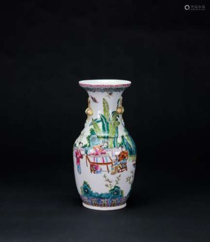 Early 20th Century- A Famille- Glazed Double Peach