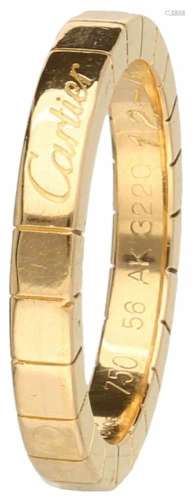 Cartier Lanieres aanschuif ring geelgoud - 18 kt.Met serienummer: AK3220. Met inscriptie.