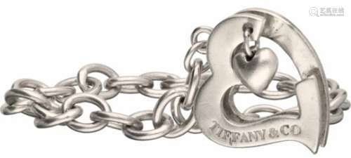 Tiffany & Co. armband zilver - 925/1000.Setje met collier (4242) L: 20 cm. Gewicht: 33,2 gram.