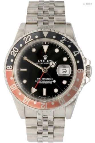 Rolex GMT-Master II 16710 - Herenhorloge - Automaat - 1990.Staat: Goed - Materiaal kast: staal -