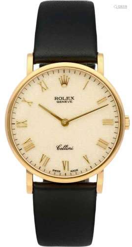 Rolex Cellini 5112 - Herenhorloge - Handopwindbaar - 1995.Staat: Zeer goed - Materiaal kast: