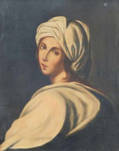 Naar Guido Reni, 19e eeuw.Portret van Beatrice Cenci. Naar het origineel uit 1599 in de Galleria