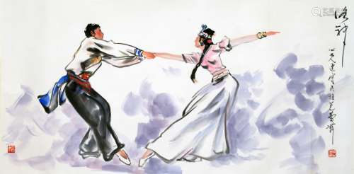 THE DANCERS, YANG ZHIGUANG