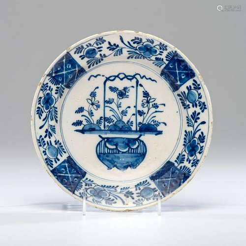 Delft Blue and White Plate