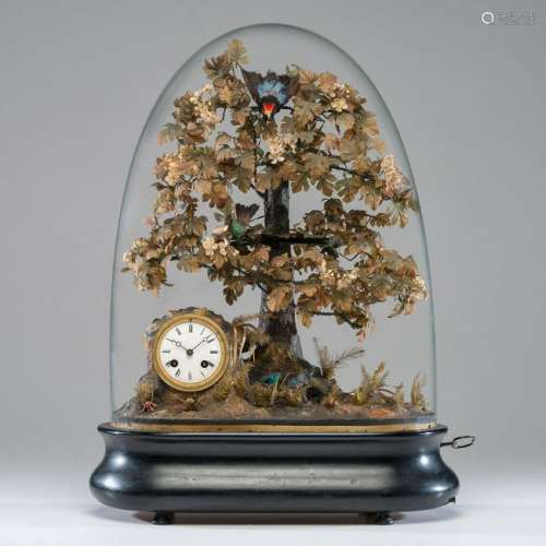 Blaise Bontems Automaton and Clock with Dome
