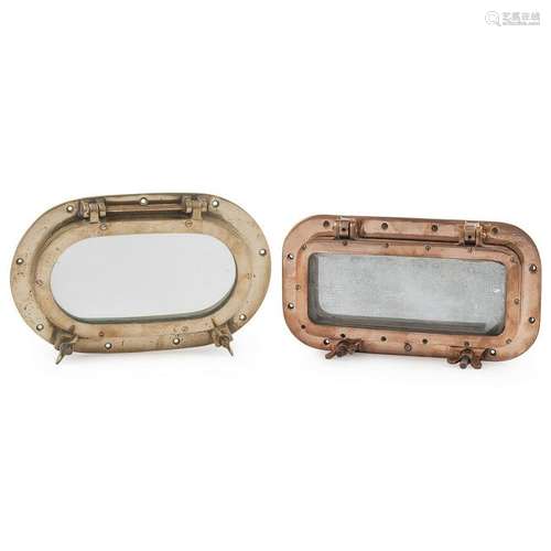 Oval and Rectangular Portholes