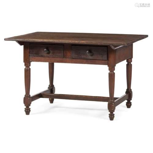 Cherry Two Drawer Farm Table