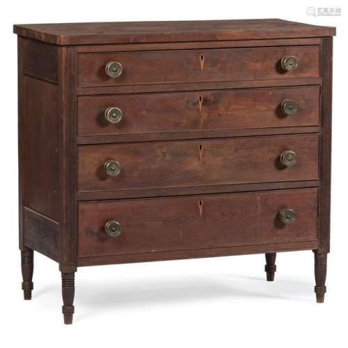 Sheraton Inlaid Chest of Drawers