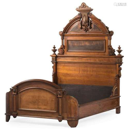 American Renaissance Revival Bed