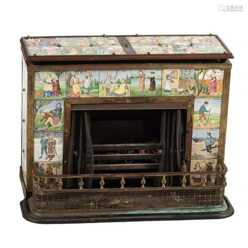 Minton & Wedgwood Tile Nursery Stove