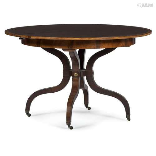 English Pedestal Dining Table