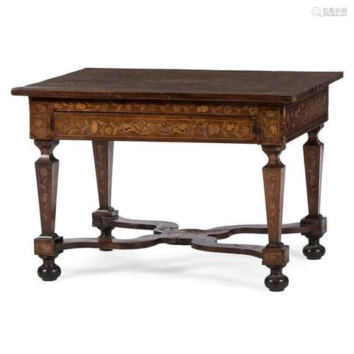 Dutch Marquetry Center Table