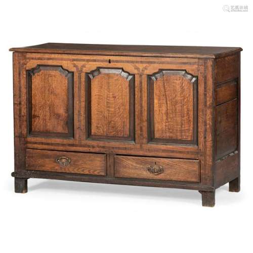 English Two Drawer Coffer Chest