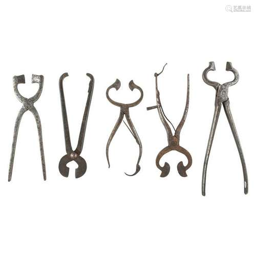 Wrought Iron Sugar Nippers