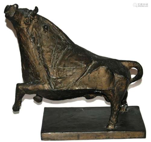 Giuseppe De Feo scultura in bronzo cm. 40x23