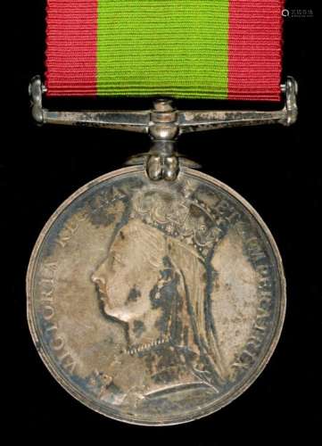 AFGHANISTAN MEDAL no clasp, 1376 PTE W COOPER 81ST FOOT++++