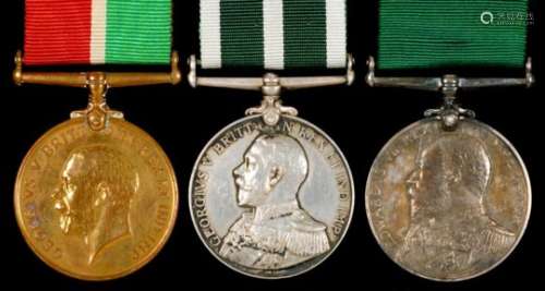 MERCANTILE MARINE WAR MEDAL JAMES MATHIAS, Royal Naval Reserve Long Service and Good Conduct Medal