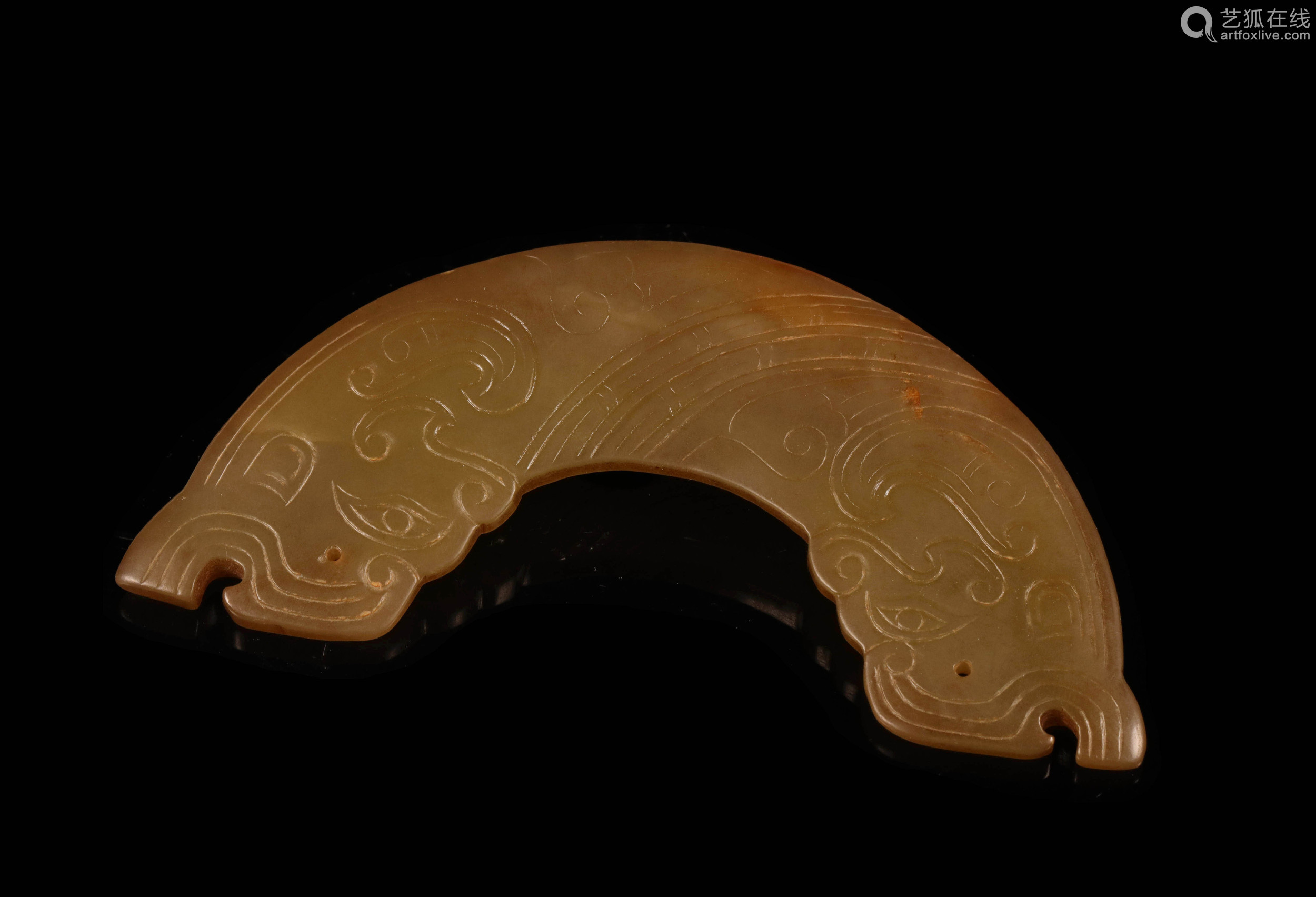 6868lot034468商代玉璜